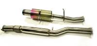 Agency Power Titanium Muffler Catback Exhaust Subaru WRX STI 02-07