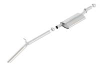 Borla 07-11 Jeep Wrangler JK 3.8L AT/MT 2WD/4WD 4dr SS S-Type Climber Turn Down Tip Catback Exhaust