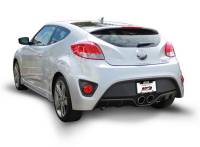 Borla - Borla 13-15 Hyundai Veloster Turbo 1.6L AT/MT FWD 2dr Dual Center Rear Exit Cat-Back Exhaust - Image 2