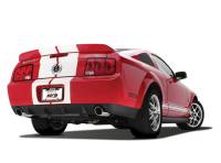 Borla - Borla 2005-2009 Mustang GT / Mustang Shelby GT500 EC-Type CB SS Single Round Rolled Tips Exhaust - Image 2