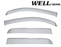 WellVisors - WellVisors Side Window Deflectors Toyota Tacoma 2016+ Double Cab Premium Series - Image 1