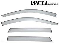 WellVisors Side Window Deflectors Volkswagen Golf MK4 5 Doors Hatchback 99-05 Premium Series