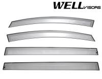 WellVisors Side Window Deflectors Mazda 5 06-15 Premium Series