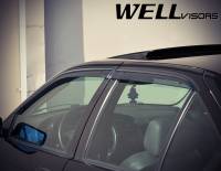 WellVisors - WellVisors Side Window Deflectors BMW E36 3-Series 92-98 Premium Series - Image 7