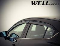 WellVisors - WellVisors Side Window Deflectors Mazda 3 14-18 Premium Series - Image 9