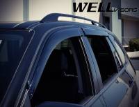 WellVisors - WellVisors Side Window Deflectors BMW E70 F15 X5 07-17 With Black Trim - Image 11