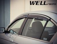 WellVisors - WellVisors Side Window Deflectors Honda Accord Sedan 08-12 With Chrome Trim - Image 5