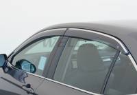 WellVisors - WellVisors Side Window Deflectors Toyota Camry 2018+ with Chrome Trim - Image 7