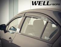 WellVisors - WellVisors Side Window Deflectors Honda Civic Sedan 12-15 Aerodyn Series - Image 5