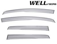 WellVisors Side Window Deflectors Honda Fit 15-20 Aerodyn Series