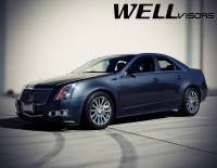 WellVisors - WellVisors Side Window Deflectors Cadillac CTS Sedan/Wagon 08-13 Premium Series - Image 3