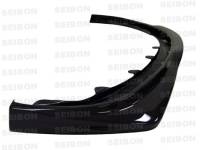 Seibon Carbon - Seibon VR-style carbon fiber front lip for 2003-2005 Mitsubishi EVO8 - Image 4