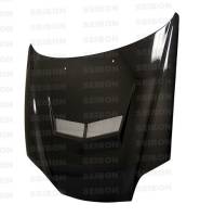 Seibon Carbon - Seibon VSII-style carbon fiber hood for 2003-2006 Hyundai Tiburon - Image 2