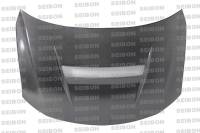 Seibon VSII-style carbon fiber hood for 2011-2012 Scion TC