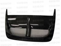 Seibon CW-style carbon fiber hood scoop for 1998-2001 Subaru Impreza