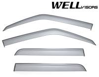 WellVisors Side Window Deflectors Nissan Juke 11-17 Premium Series