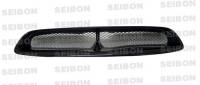 Seibon Carbon - Seibon CW-style carbon fiber front grille for 2004-2005 Subaru Impreza/WRX/Sti - Image 2