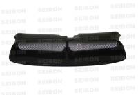 Seibon Carbon - Seibon CW-style carbon fiber front grille for 2004-2005 Subaru Impreza/WRX/Sti - Image 3