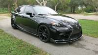 Seibon Carbon - Seibon OP-style carbon fiber front lip for 2014-up Lexus IS 250/350 F Sport - Image 5