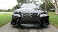 Seibon Carbon - Seibon OP-style carbon fiber front lip for 2014-up Lexus IS 250/350 F Sport - Image 6