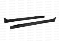 Seibon VR-style carbon fiber side skirts for 2008-2012 Mitsubishi Lancer EVO X