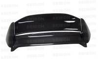 Seibon Carbon - Seibon MG-style carbon fiber rear spoiler for 2002-2005 Honda Civic Si - Image 2