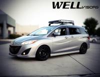 WellVisors - WellVisors Side Window Deflectors Mazda 5 06-15 Premium Series - Image 4