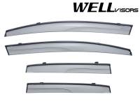 WellVisors Side Window Deflectors Honda Fit 09-14 Aerodyn Series