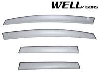 WellVisors Side Window Deflectors Honda Fit 09-14 Premium Series