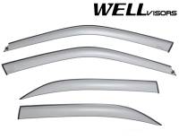 WellVisors - WellVisors Side Window Deflectors Honda Civic Sedan 96-00 Premium Series - Image 1