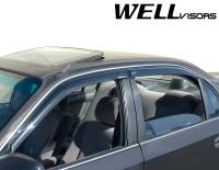 WellVisors - WellVisors Side Window Deflectors Honda Civic Sedan 96-00 Premium Series - Image 5