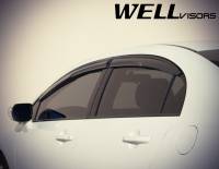 WellVisors - WellVisors Side Window Deflectors Honda Civic Sedan 06-11 Aerodyn Series - Image 5