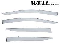 WellVisors Side Window Deflectors Toyota Prius 16+ Premium Series