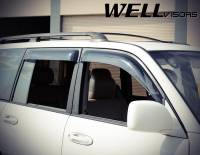 WellVisors - WellVisors Side Window Deflectors Toyota Landcruiser 98-07 Premium Series - Image 5