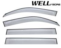 WellVisors Side Window Deflectors Toyota Landcruiser 08-20 Premium Series