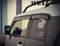 WellVisors - WellVisors Side Window Deflectors Toyota FJ Cruiser 07-14 Premium Series - Image 5