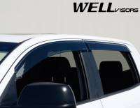 WellVisors - WellVisors Side Window Deflectors Toyota Tundra 07-21 Crew Max Premium Series - Image 5