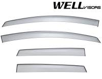 WellVisors - WellVisors Side Window Deflectors Nissan Versa Note Hatchback 14-19 Premium Series - Image 1