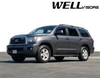 WellVisors - WellVisors Side Window Deflectors Toyota Sequoia 08-21 Premium Series - Image 2