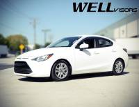 WellVisors - WellVisors Side Window Deflectors Scion iA / Toyota Yaris iA 16-19 Premium Series - Image 2