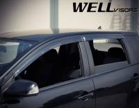 WellVisors - WellVisors Side Window Deflectors Scion xA 04-07 Premium Series - Image 3