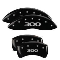 MGP Caliper Covers Black finish, Silver 300 (Pre-2017) for 2011-2019 Chrysler 300