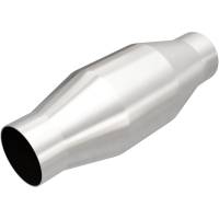 MagnaFlow Converter Univ 2.50inch Long Body Spun