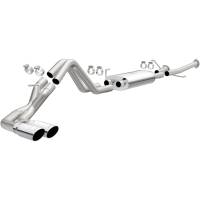 MagnaFlow 14 Toyota Tundra V8 4.6L/5.7L Stainless Cat-Back Exhaust Dual same side pass. rear tire