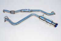 Invidia 08-09 WRX Sedan 76mm (101mm tip) REGULAR Titanium Tip Cat-back Exhaust