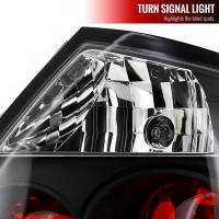 Spec'D Tuning Products - Spec-D 2004-2010 Scion tC Tail Lights (Matte Black Housing/Clear Lens) - Image 2