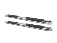 I3 2007-2018 Toyota Tundra Double Cab 5" Bent End Side Step Bars (Polish)