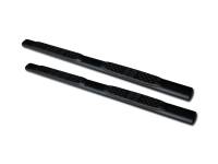 I3 05-09 Toyota Tacoma Double Cad 5" Oval Step Bar (Matte Black)