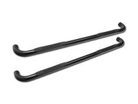 I3 2001-2004 Toyota Tacoma Double Cab 3" Side Step Bars (Black)