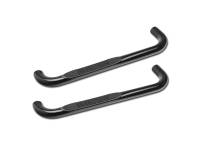 I3 1987-2006 Jeep Wrangler (Yj) 3" Side Step Bars (Black)